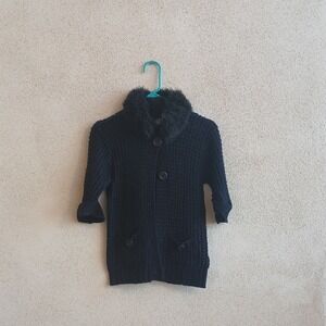 $Make Offer$ Allison Brittney Black Knit Cardigan